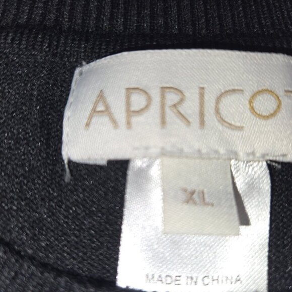 Black Sweater with Sheer Sleeves - Picture 3 of 4